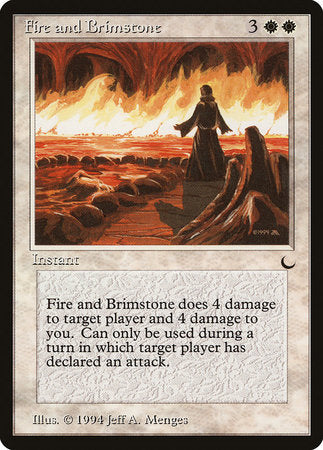 Fire and Brimstone [The Dark] | Magic Magpie