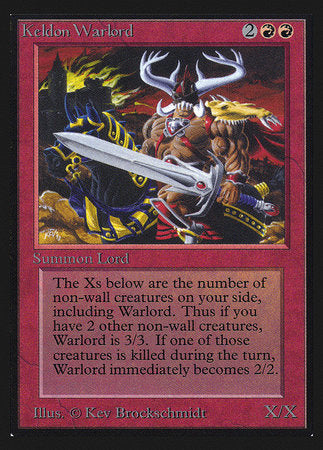 Keldon Warlord (IE) [Intl. Collectors’ Edition] | Magic Magpie