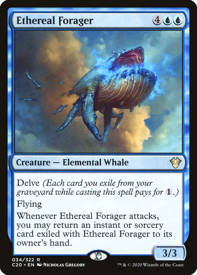 Ethereal Forager [Commander 2020] | Magic Magpie