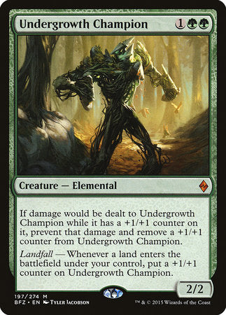 Undergrowth Champion [Battle for Zendikar] | Magic Magpie