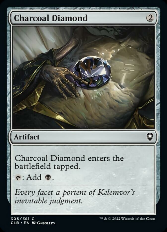 Charcoal Diamond [Commander Legends: Battle for Baldur's Gate] | Magic Magpie