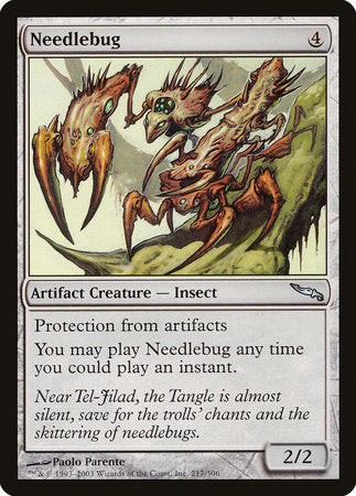 Needlebug [Mirrodin] | Magic Magpie