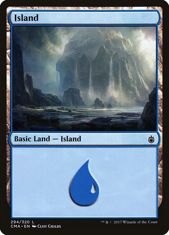 Island (294) [Commander Anthology] | Magic Magpie