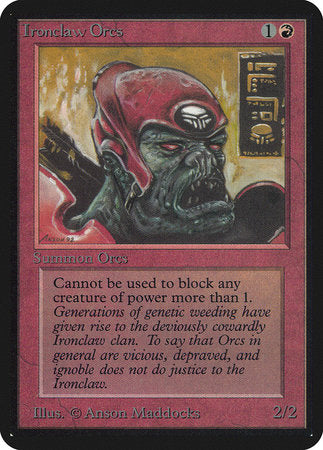 Ironclaw Orcs [Limited Edition Alpha] | Magic Magpie