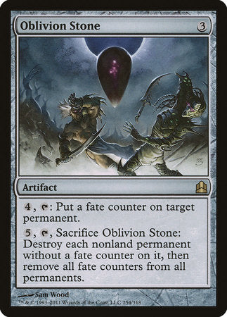 Oblivion Stone [Commander 2011] | Magic Magpie