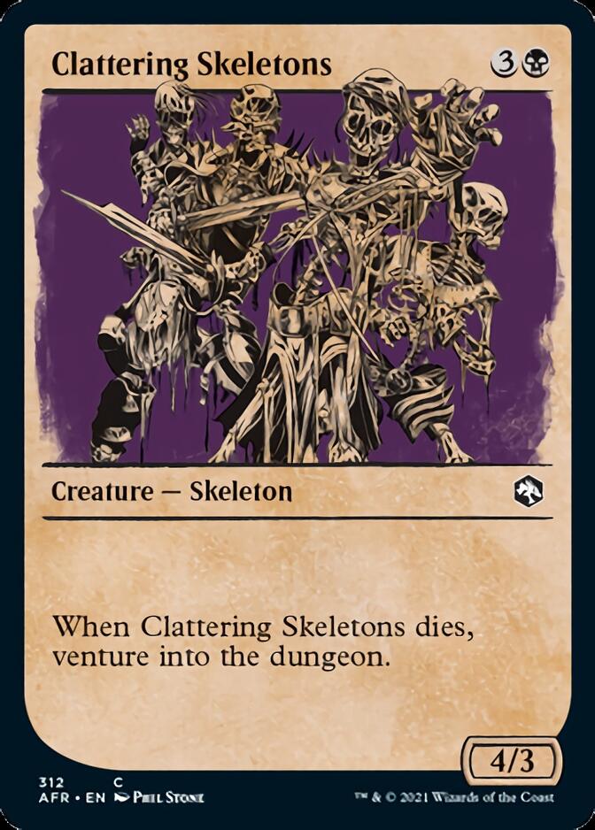 Clattering Skeletons (Showcase) [Dungeons & Dragons: Adventures in the Forgotten Realms] | Magic Magpie