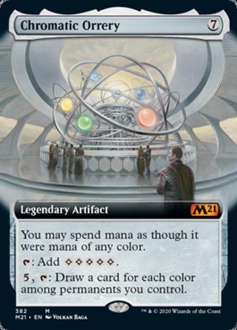 Chromatic Orrery (Extended Art) [Core Set 2021] | Magic Magpie