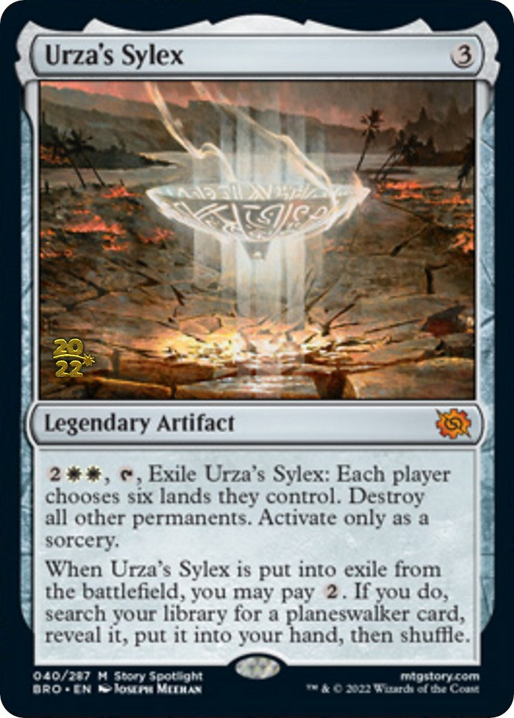 Urza's Sylex [The Brothers' War: Prerelease Promos] | Magic Magpie