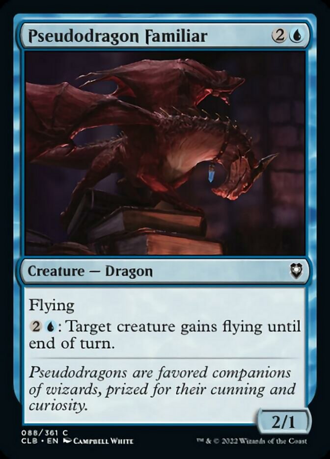 Pseudodragon Familiar [Commander Legends: Battle for Baldur's Gate] | Magic Magpie