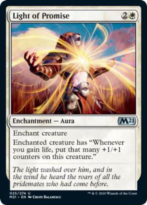 Light of Promise [Core Set 2021] | Magic Magpie