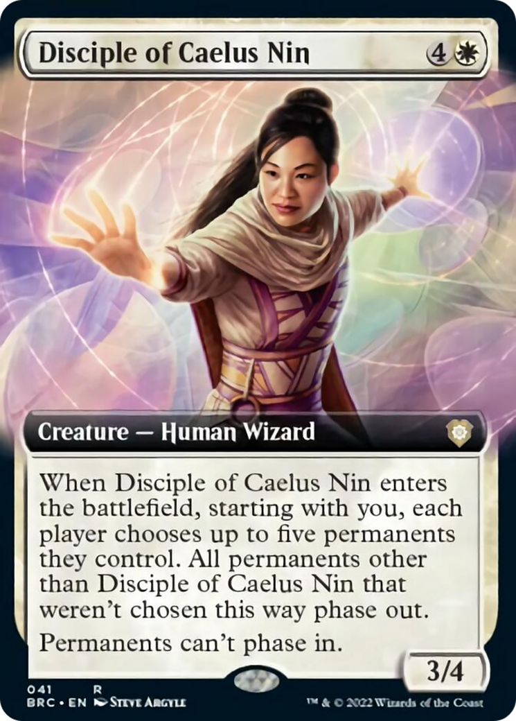 Disciple of Caelus Nin (Extended Art) [The Brothers' War Commander] | Magic Magpie