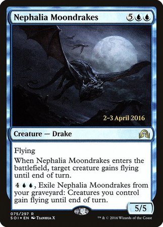 Nephalia Moondrakes [Shadows over Innistrad Promos] | Magic Magpie