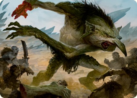 Troll Art Card [Dungeons & Dragons: Adventures in the Forgotten Realms Art Series] | Magic Magpie