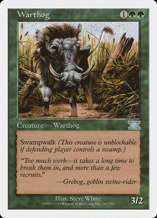 Warthog [Classic Sixth Edition] | Magic Magpie
