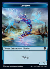 Illusion // Saproling Token [Commander Legends Tokens] | Magic Magpie