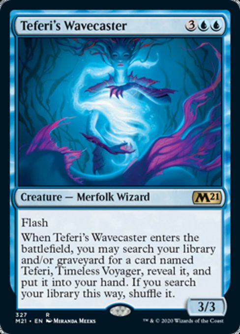 Teferi's Wavecaster [Core Set 2021] | Magic Magpie