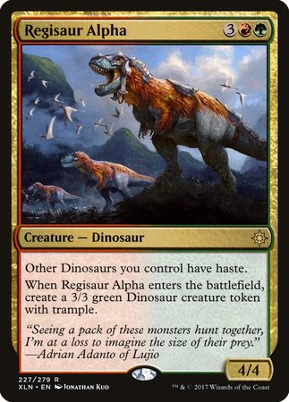 Regisaur Alpha [Ixalan] | Magic Magpie