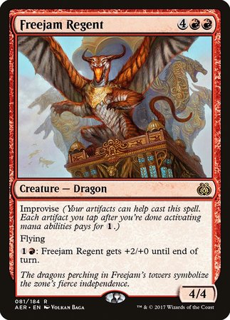 Freejam Regent [Aether Revolt] | Magic Magpie