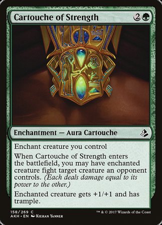Cartouche of Strength [Amonkhet] | Magic Magpie