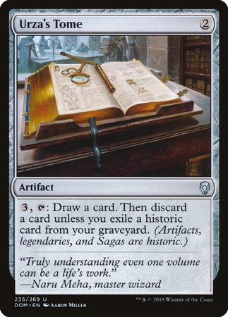 Urza's Tome [Dominaria] | Magic Magpie