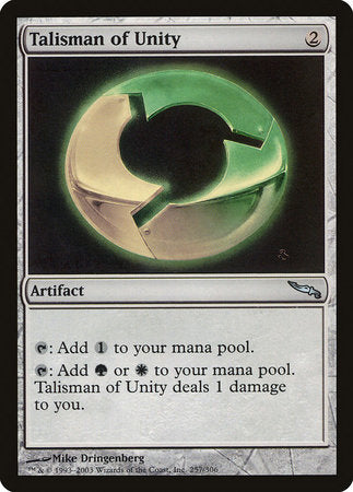 Talisman of Unity [Mirrodin] | Magic Magpie