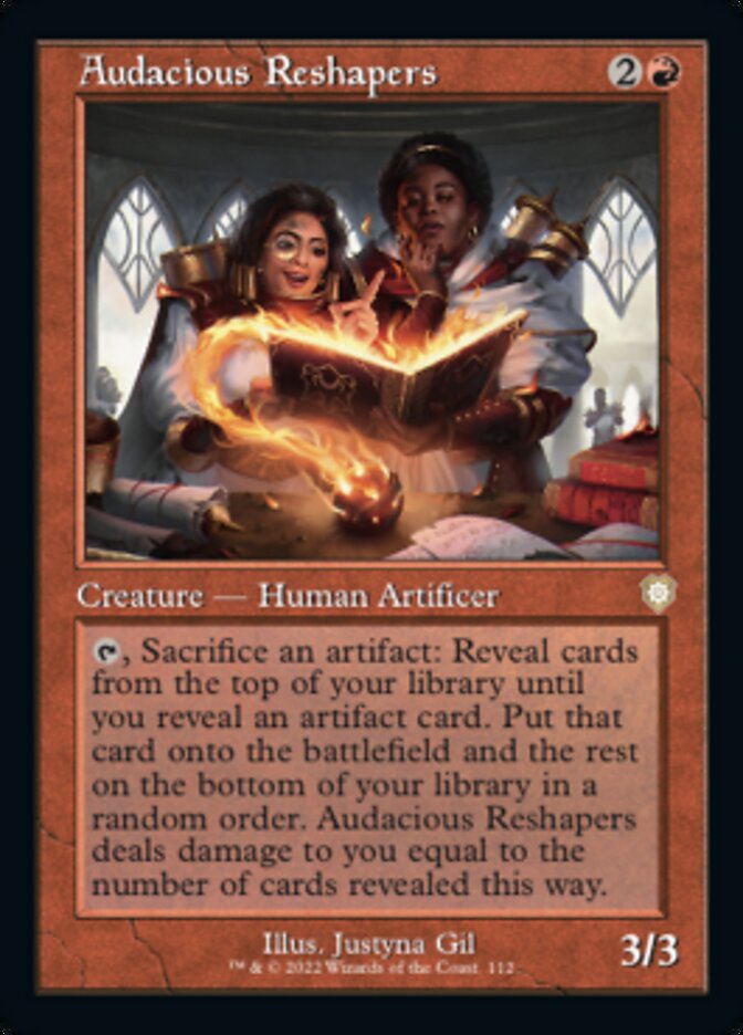 Audacious Reshapers (Retro) [The Brothers' War Commander] | Magic Magpie