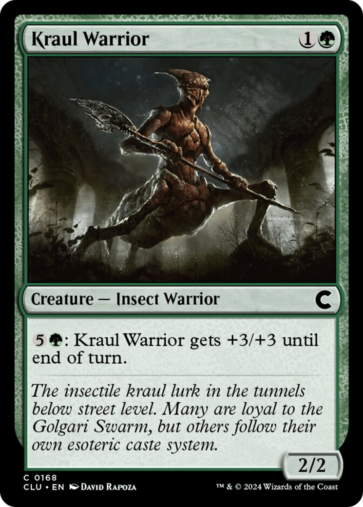 Kraul Warrior [Ravnica: Clue Edition] | Magic Magpie