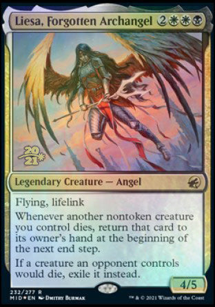 Liesa, Forgotten Archangel [Innistrad: Midnight Hunt Prerelease Promos] | Magic Magpie
