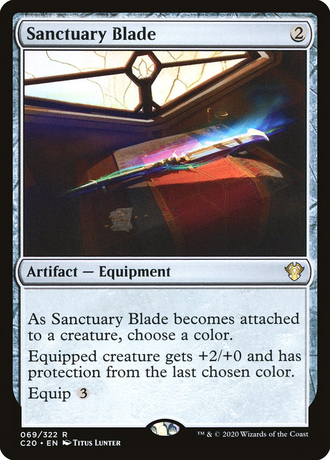 Sanctuary Blade [Commander 2020] | Magic Magpie