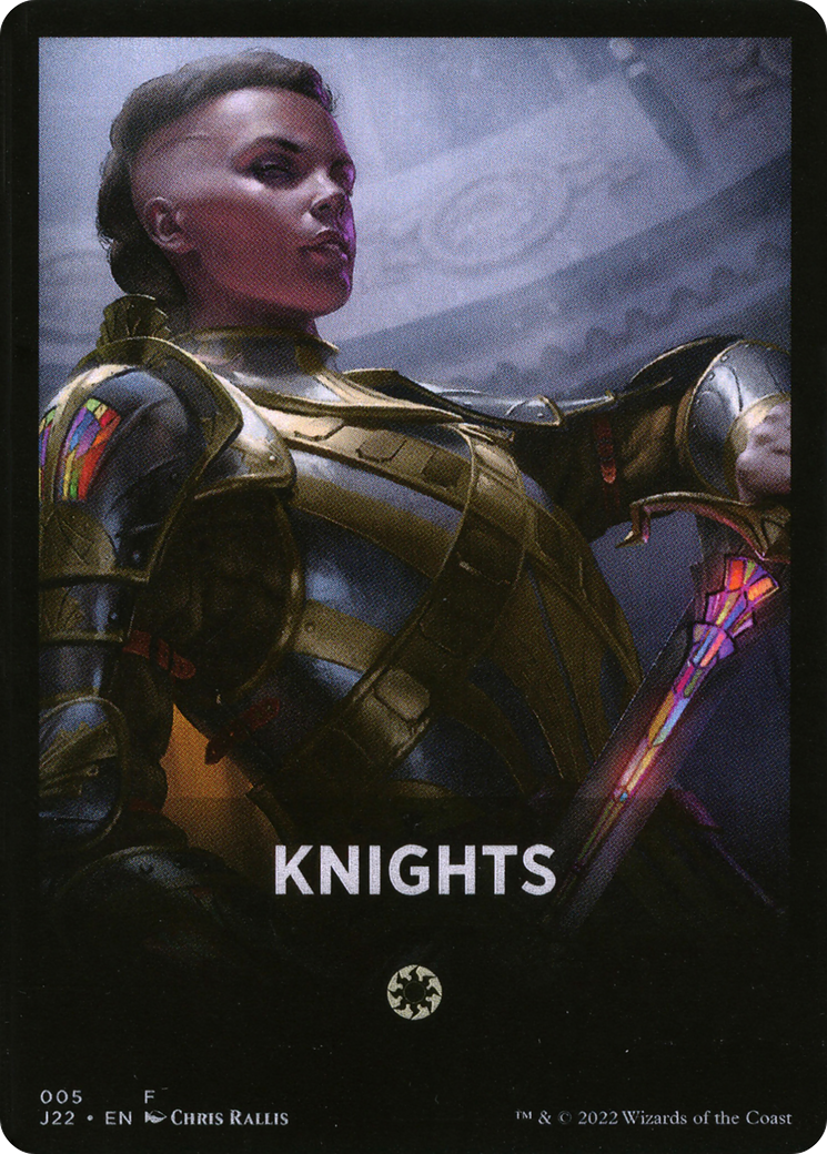 Knights Theme Card [Jumpstart 2022 Front Cards] | Magic Magpie