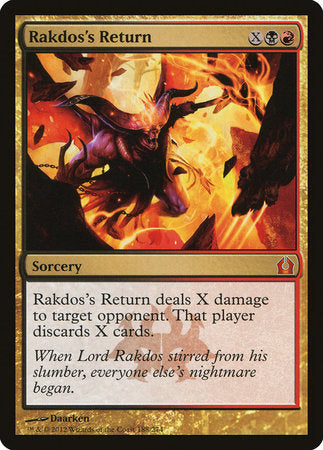 Rakdos's Return [Return to Ravnica] | Magic Magpie