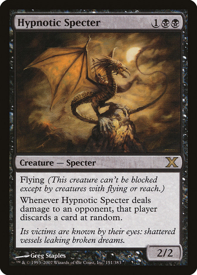 Hypnotic Specter [Tenth Edition] | Magic Magpie