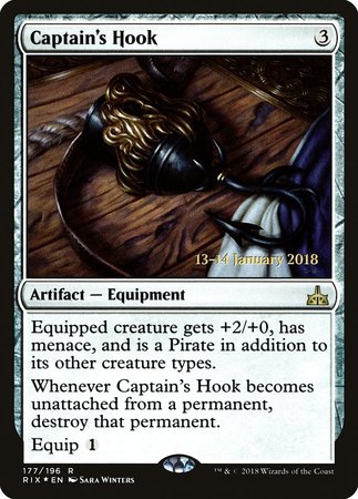 Captain's Hook [Rivals of Ixalan Promos] | Magic Magpie