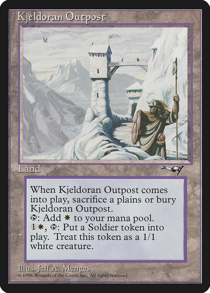 Kjeldoran Outpost [Alliances] | Magic Magpie