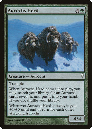 Aurochs Herd [Coldsnap] | Magic Magpie