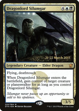 Dragonlord Silumgar [Dragons of Tarkir Promos] | Magic Magpie