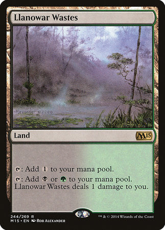 Llanowar Wastes [Magic 2015] | Magic Magpie