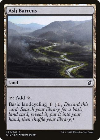 Ash Barrens [Commander 2019] | Magic Magpie