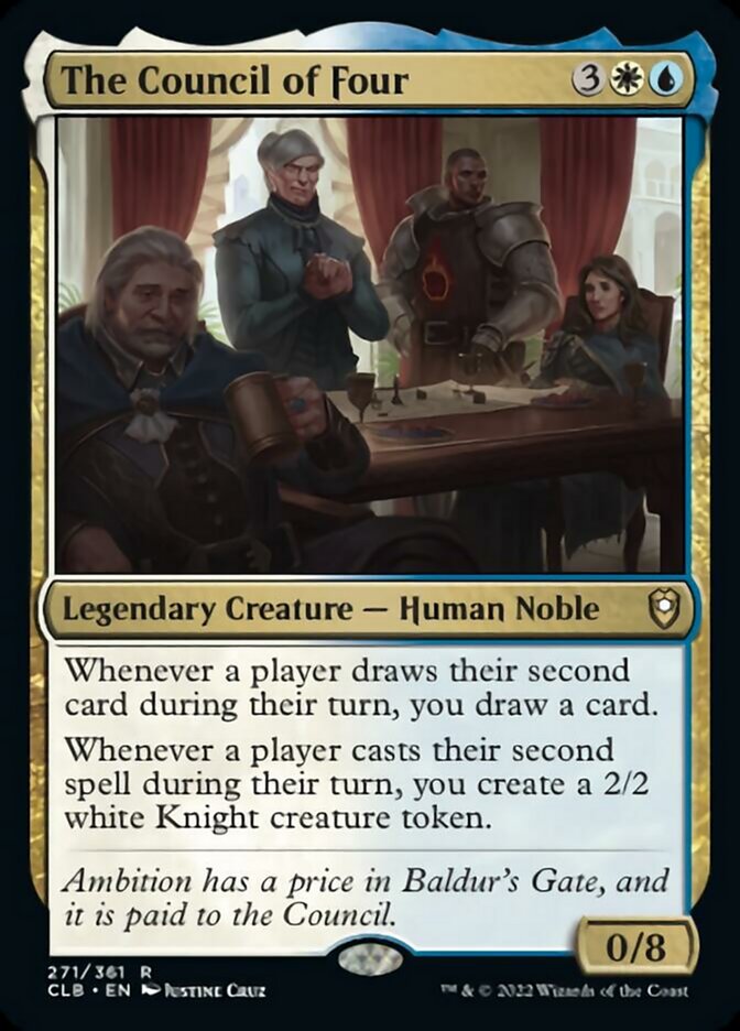 The Council of Four [Commander Legends: Battle for Baldur's Gate] | Magic Magpie