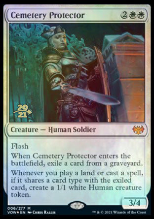 Cemetery Protector [Innistrad: Crimson Vow Prerelease Promos] | Magic Magpie