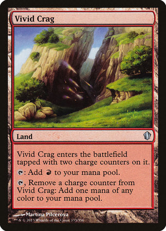 Vivid Crag [Commander 2013] | Magic Magpie