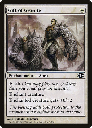 Gift of Granite [Future Sight] | Magic Magpie
