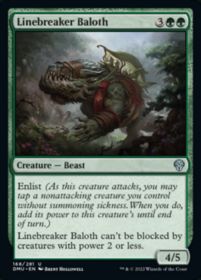 Linebreaker Baloth [Dominaria United] | Magic Magpie