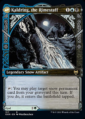 Jorn, God of Winter // Kaldring, the Rimestaff (Showcase) [Kaldheim] | Magic Magpie