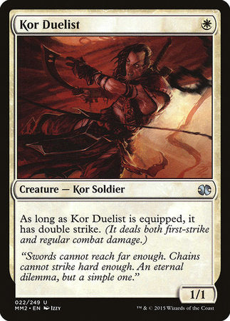 Kor Duelist [Modern Masters 2015] | Magic Magpie