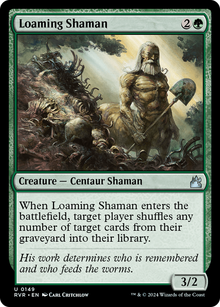 Loaming Shaman [Ravnica Remastered] | Magic Magpie