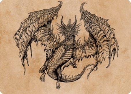 Ganax, Astral Hunter Art Card [Commander Legends: Battle for Baldur's Gate Art Series] | Magic Magpie