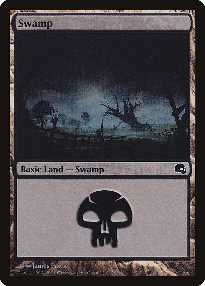 Swamp (28) [Premium Deck Series: Graveborn] | Magic Magpie