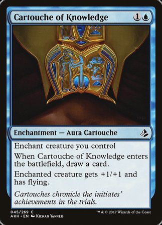 Cartouche of Knowledge [Amonkhet] | Magic Magpie