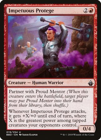 Impetuous Protege [Battlebond] | Magic Magpie